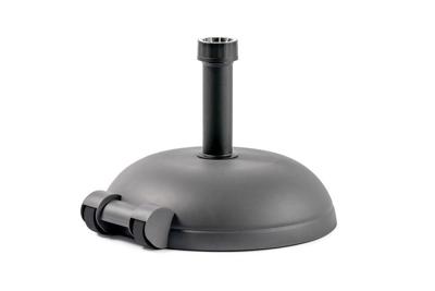 Parasolvoet 40 kg bol beton gevuld antraciet Parasolvoet 40 kg bol beton gevuld antraciet