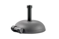 Parasolvoet 40 kg bol beton gevuld antraciet - thumbnail