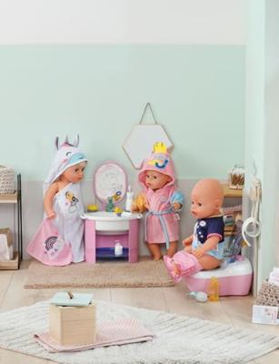 BABY born badlaken met capuchon set