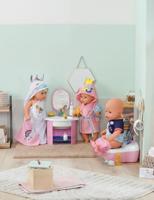 BABY born badlaken met capuchon set - thumbnail