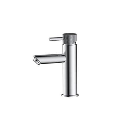 Wastafelmengkraan Sanilux Mia Opbouw Met Geribbeld Knop Chroom Sanilux