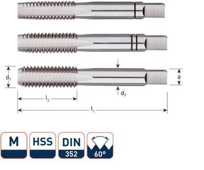 Rotec HSS Handtappenset metrisch M30 x 3,5 - 3003000