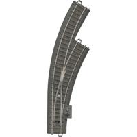 H0 Märklin C-rails (met ballastbed) 24672 Gebogen wissel, Rechts 1 stuk(s) - thumbnail