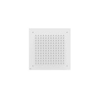 Hoofddouche Tres Plafond 38x38 cm Vierkant Patroon Mat Wit - thumbnail