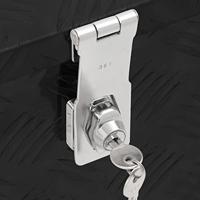 VidaXL Opbergbox 60x23,5x23 cm aluminium zwart - thumbnail