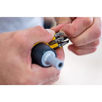 Stanley 0-66-358 Multibit Stubby Schroevendraaier Ratel - thumbnail