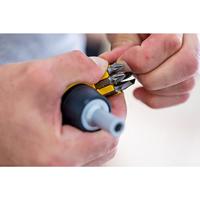 Stanley 0-66-358 Multibit Stubby Schroevendraaier Ratel - thumbnail