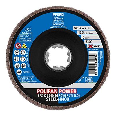 PFERD TOOLS 67784126 Lamellenschijf Diameter 125 mm 10 stuk(s) PFERD TOOLS 67784126 Lamellenschijf Diameter 125 mm 10 stuk(s)