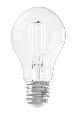 LED volglas Filament Standaardlamp 220-240V 7,5W 806lm E27 A60 Helder 2700K Dimbaar Calex - Calex LED volglas Filament Standaardlamp 220-240V 7,5W 806lm E27 A60 Helder 2700K Dimbaar Calex - Calex