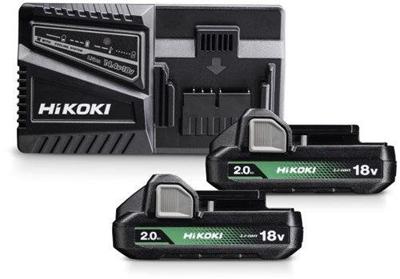 HiKOKI UC18YFSLWFZ UC18YFSL Accu en acculader voor gereedschap 18 V 2 Ah, 2 Ah