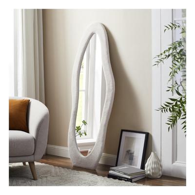 Artistiq Organische Spiegel 'Estaban' Imitatiebont 160 x 60cm, kleur beige