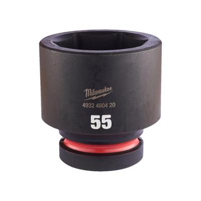 Milwaukee ShockWave™ Krachtdop 1" kort | 55 mm - 4932480420