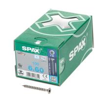 SPAX 880919209060060 R 88091 Senkkopf T-STAR Verzonken houtschroef 6 mm 60 mm Torx, Binnen-T Staal Roestvast 100 stuk(s) - thumbnail