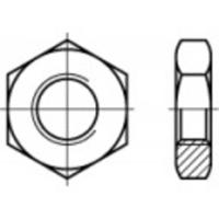 TOOLCRAFT 106856 Zeskantmoeren M2.5 DIN 439 Staal 100 stuk(s) - thumbnail