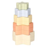 Peuter Stapeltoren Sterrendoosjes Pastel, 5dlg. - thumbnail