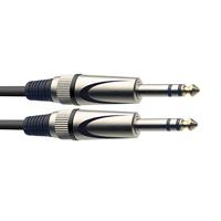 Stagg SAC3PS DL stereokabel jack-jack 3 meter - thumbnail