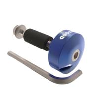 OXFORD stuurdoppen "barends 1 handlebar plugs 1 blue 22mm handlebars - thumbnail