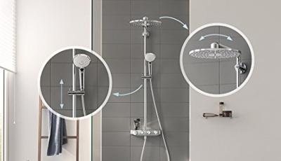 Grohe Douchesysteem Euphoria SmartControl Duo 310 mm Gepolijst Rond - thumbnail