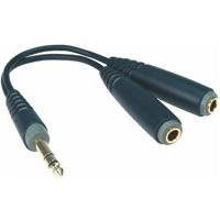 Klotz AYB-1 Y-adapter 1x jack male - 2x jack female 0.2 meter - thumbnail