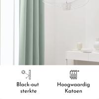 TODAY Essential Effen verduisterend gordijn - 140 x 240 cm - Celadon - thumbnail