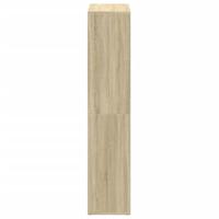 Kamerscherm / boekenkast 69,5x29x137,5 cm hout sonoma eiken - thumbnail