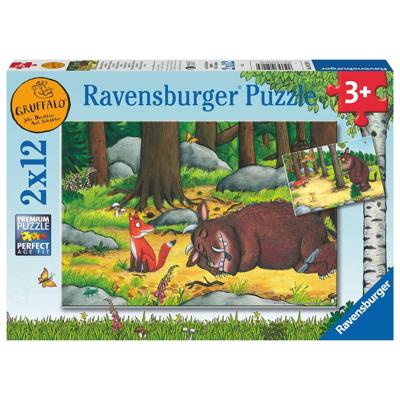 Ravensburger puzzel The gruffalo 2x12 stukjes