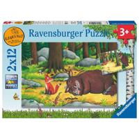Ravensburger puzzel The gruffalo 2x12 stukjes - thumbnail