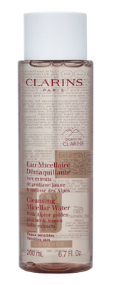 Clarins Cleansing Micellar Water 200ml Make-up verwijderaar en reiniger Clarins Cleansing Micellar Water 200ml Make-up verwijderaar en reiniger