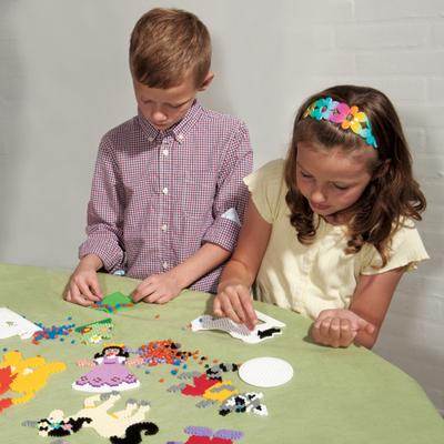 Hama strijkkralenbordjes - dieren, 4st.