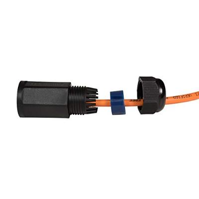 LogiLink Netwerk Adapter [1x RJ45-bus - 1x RJ45-bus] Zwart