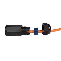 LogiLink Netwerk Adapter [1x RJ45-bus - 1x RJ45-bus] Zwart - thumbnail