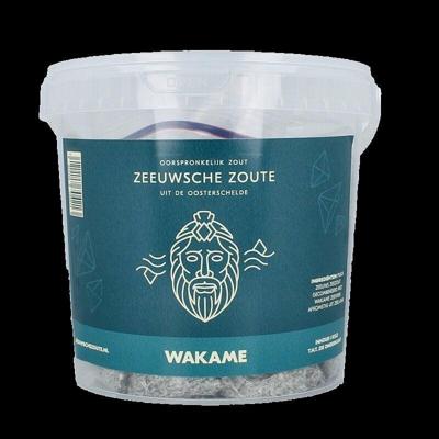Zeeuwsche Zoute Zout met wakame in emmer 1 Kilogram