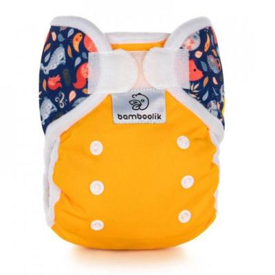 Bamboolik Overbroekje Noordelijke Bosdieren - Newborn (2-6 kilo) - Klittenband Bamboolik Overbroekje Noordelijke Bosdieren - Newborn (2-6 kilo) - Klittenband