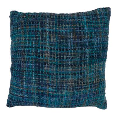 Katoenen Kussen Malta Blauw (Met Vulling) Katoenen Kussen Malta Blauw (Met Vulling)