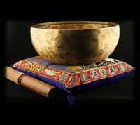 Nada Yoga Handgemaakte Bronzen Klankschaal 2100-5000 gram - thumbnail