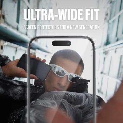PanzerGlass Ultra-Wide Fit SAFE95535 Screenprotector (glas) Apple iPhone 15 Pro 1 stuk(s)