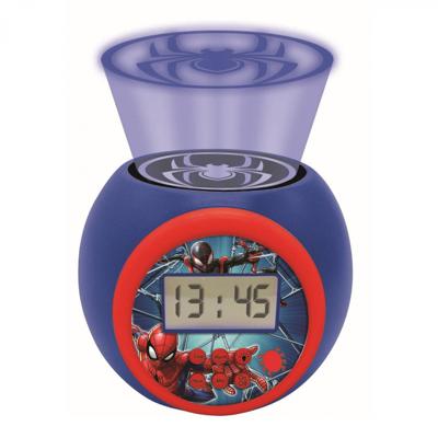 SPIDER-MAN Wekker projector timerfunctie LEXIBOOK