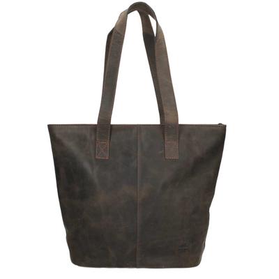 Bear Design Dark Nature Shopper brown Damestas Bear Design Dark Nature Shopper brown Damestas