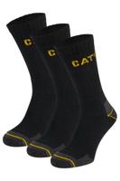 Caterpillar Cat sokken 3-pack 96460 | zwart/grijs | maat 46/50 - 5420018113892 - thumbnail