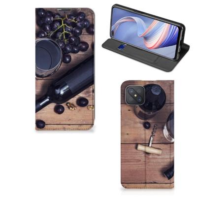 OPPO Reno4 Z 5G | Flip Style Cover | Wijn OPPO Reno4 Z 5G | Flip Style Cover | Wijn