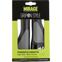 Mirage handvatset grips in style 100/132mm zwart/grijs - thumbnail