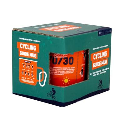 Gift Republic Mok emaille - Emaille Mok - Fietsgids