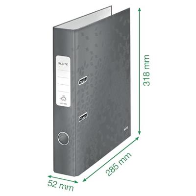 Leitz WOW ordner blauw, rug van 5,2 cm