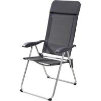 Campingstoel grijs 69x58x111cm - thumbnail