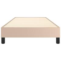 Bedframe kunstleer cappuccinokleurig 90x200 cm - thumbnail