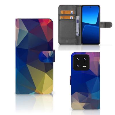 Xiaomi 13 Pro | Book Case | Polygon Dark