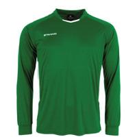 Stanno 411004 First Long Sleeve Shirt - Green-White - M - thumbnail