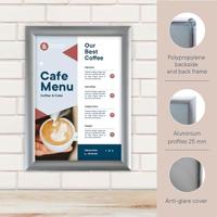 Europel clicklijst Budget, lijst 25 mm, ft A4, pak van 10 stuks - thumbnail