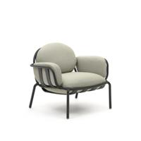 Kave Home Outdoor Fauteuil 'Joncols' kleur Beige/Grijs - thumbnail
