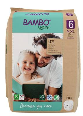 Bambo Nature Luiers 6 XXL 16-30 KG